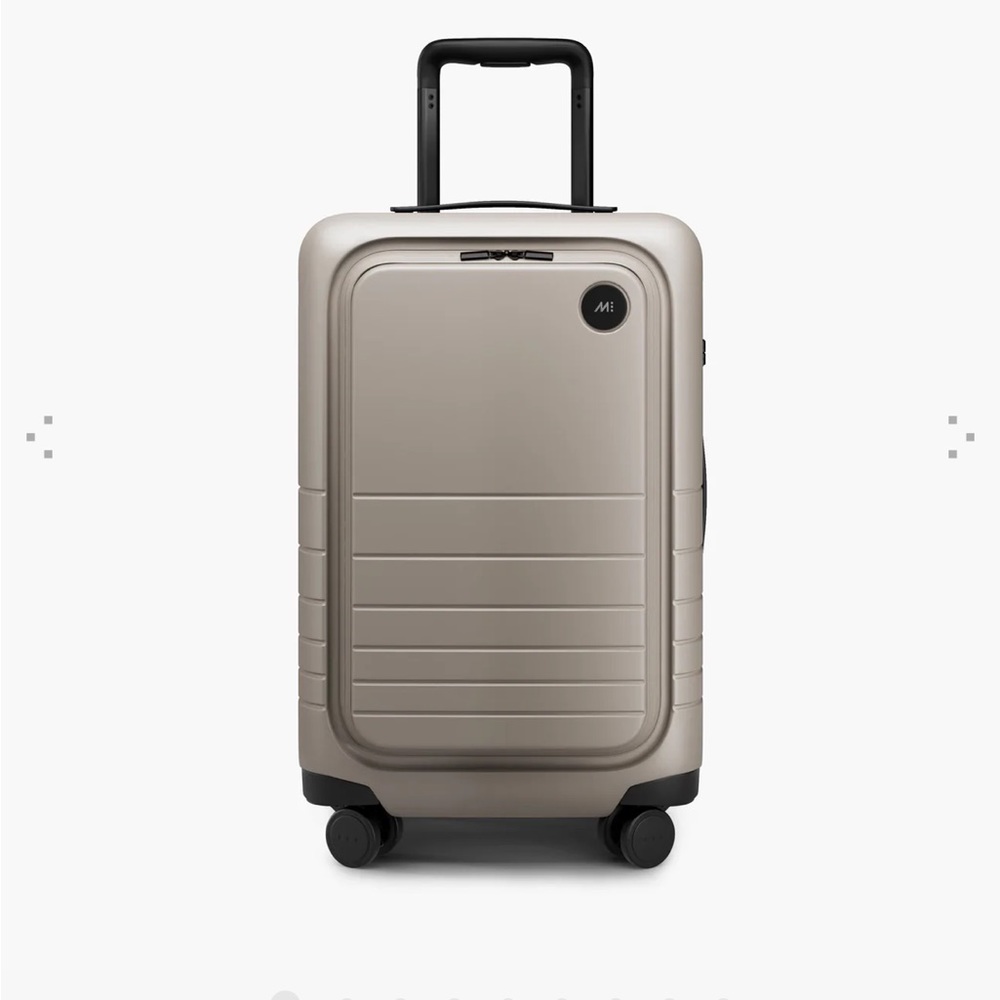 In box brand new monos carry on plus dessert taupe